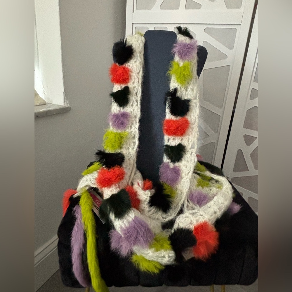 Halloween/Fall Crochet Scarf